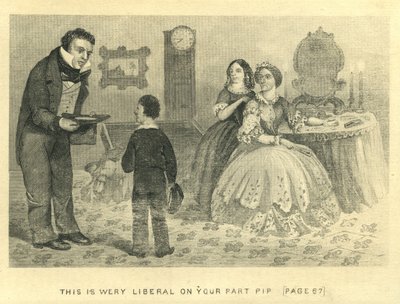 Grandes esperanzas - Esto es muy liberal de tu parte Pip, 1862 de Unbekannt Unbekannt